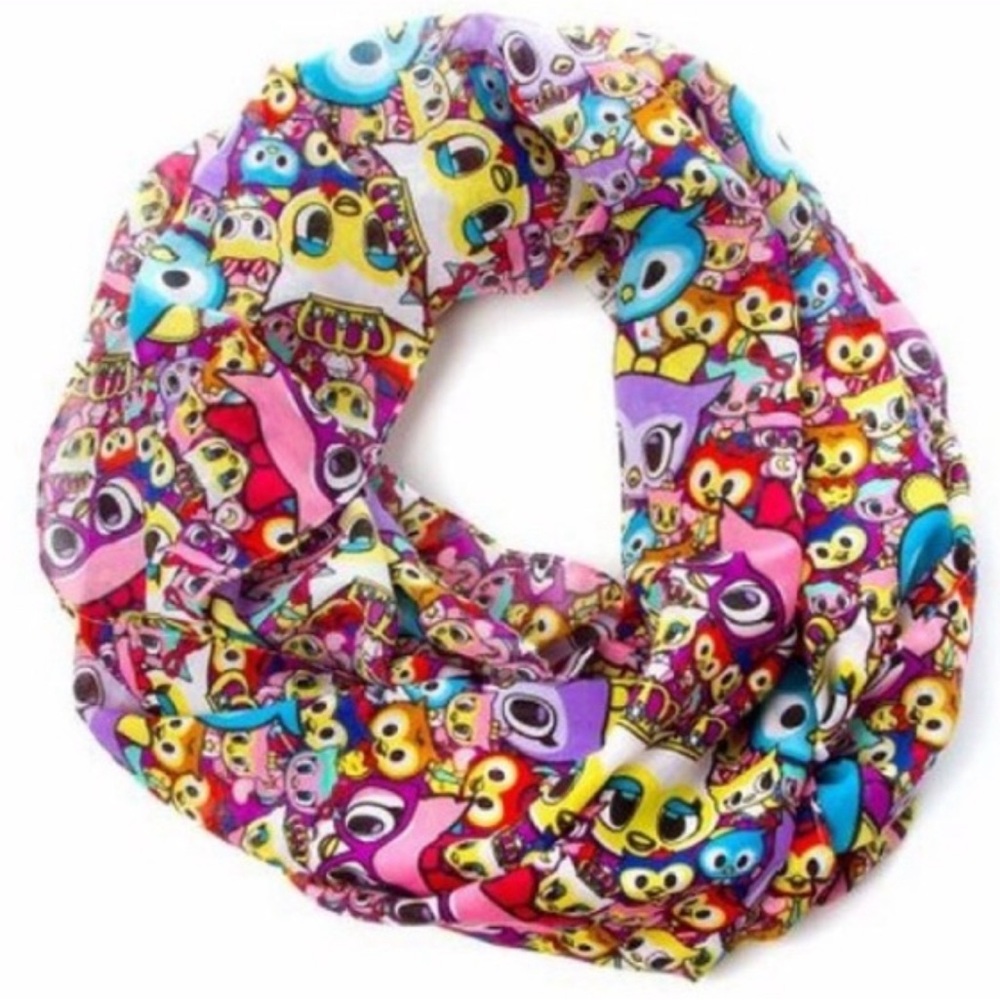 NWT tokidoki Neon Star ⭐️ Infinity Scarf